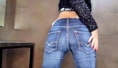 Messy Diaper In Jeans