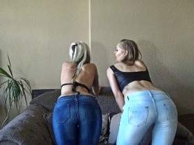 Vorschaubild vom Privatporno mit dem Titel "Fiese Aufgabe für kleine, geile Jeans-Wixer!" von FeuchteSchnecke