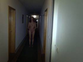 Uppity slut - Naked in Hotel