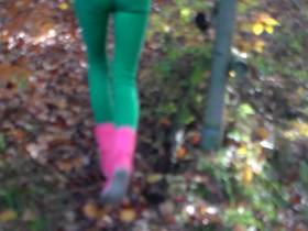 Am Wanderweg gepisst