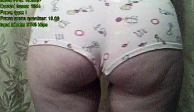 Rosa Shorts Scheiße