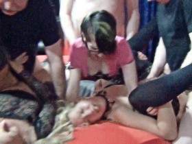 Extreme German-Dutch Passion Triangle! Mega bareback gangbang! Part 1 - Bitterballen and a creamy slice!