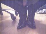 Horny cum on my heels