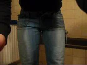 piss in jeans