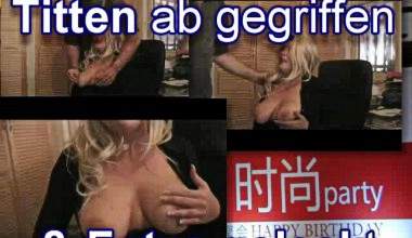 Erwicht beim Möse  reiben im Büro
