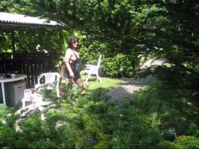 Secretly filmed pissing