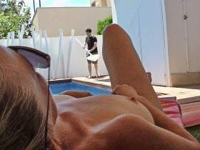 Hausfrauen Report I Blank mit dem Poolboy!