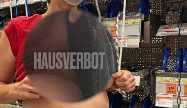 Hausverbot im Baumarkt?