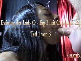 Training der Lady O - Tag 1 mit Chayenne 22j. - Teil 1 von 3