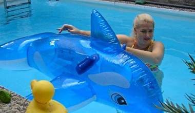geiler Tag im Pool