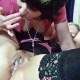 Extreme German-Dutch Lust Triangle! Mega bareback gangbang! Part 2 - Bitterballen and Cream Pie!