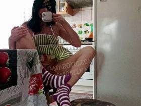 Tea Party in Striped Socks