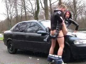 Vorschaubild vom Privatporno mit dem Titel "USERTreff an Autobahnraststätte" von MeliDeluxe