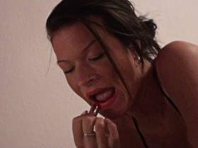 Vorschaubild vom Privatporno mit dem Titel "Rote Huren Lippen und Dirty Talk Cumshot" von Yamila20