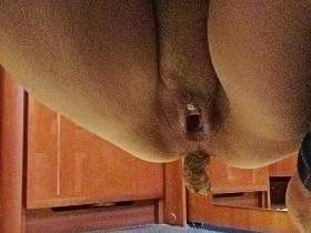 Undress, poop, wipe, dress