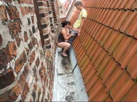 Over the roofs of Lüneburg