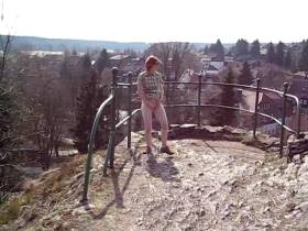 Aussichtsplattform im Harz