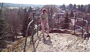 Aussichtsplattform im Harz