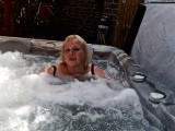 Enjoy summer in the whirlpool