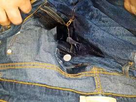 Pissing on my jeans
