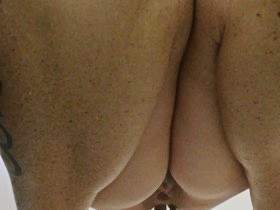 BOILED into the SHOWER CABIN of the yacht