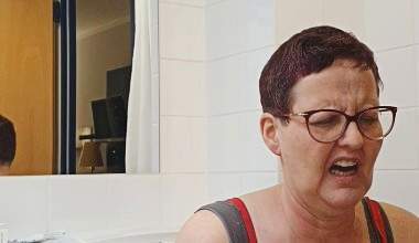 Kurz gekackt nach dem Frühstück