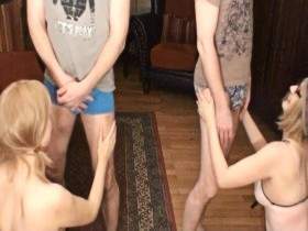 Vorschaubild vom Privatporno mit dem Titel "Schwestern-Fickwettbewerb" von Steffi4U