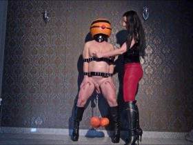 Kinky Halloween slave