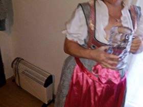 Poop in a dirndl