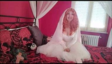 the bride is almost ready!