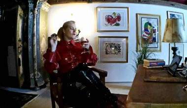 Home Office der Latex Queen