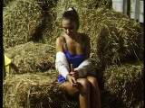 The farmer's daughter gets it in the barn