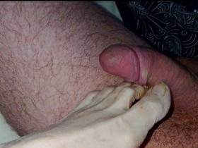 Horny visit to gra***a 1 ** foot fetish **