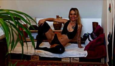 Meine Beine in Latex