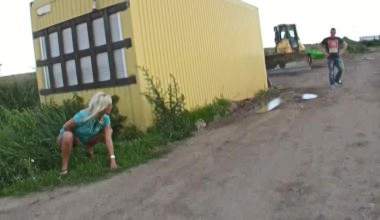 DAS DRAMA auf der Baustelle.....