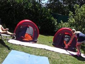 Geiler Vierer! Fickcamping ist das Beste!