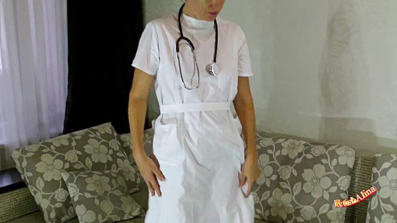 Krankenschwester Granny Kostuem Ficksahne