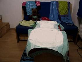 Diapers and shit in reverse order