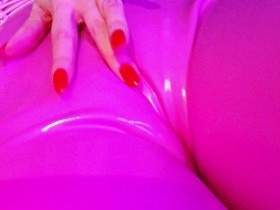 Pink Shiny Camel Toe