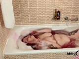 Relaxing bath plus hair washing