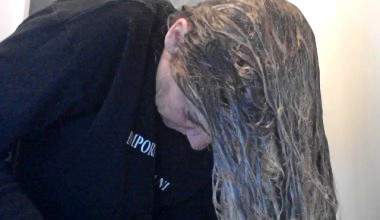HAARE waschen auf der Yacht!