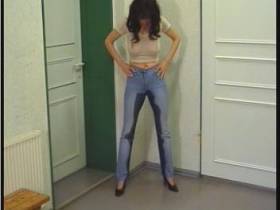 In the jeans pissing in public order