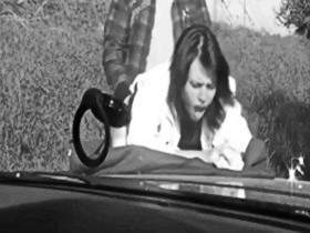 HE FUCKS DEEP - Car Trip Blowjob Fucking Creampie