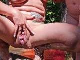 Pussy lecken Outdoor