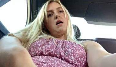 Selbstbefriedigung im Taxi