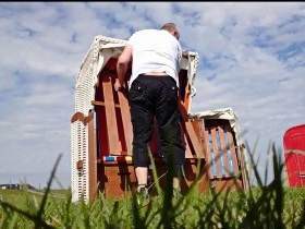 Mein Strandkorb im Urlaub 2019 - 1 ** Wangerland **