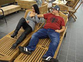 In the middle of the hardware store! Incredible teen sex with Jan 18 !!!