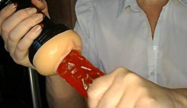 ABWICHSEN mit der Gummipussy