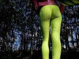 Bright green leggings - part 2