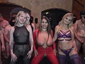 1 Teil Mega Krasse AO Sperma Orgie mit 3 Top Girls